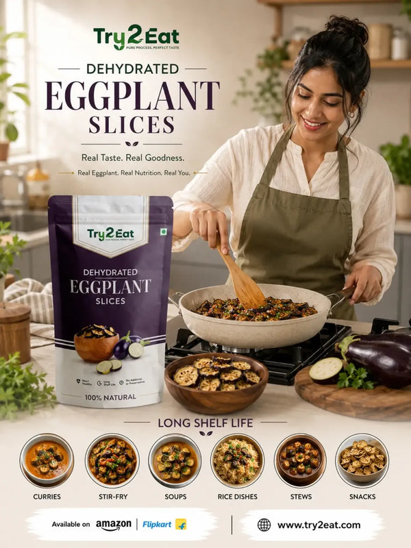 Eggplant Slice - Dehydrated