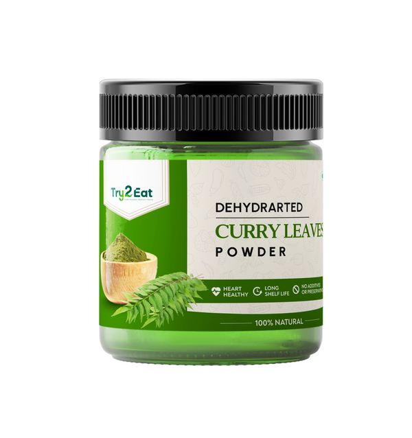 Curry Leaves Powder - dehydrated jar