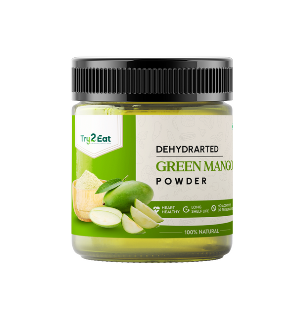 Green Mango Powder - dehydrated jar