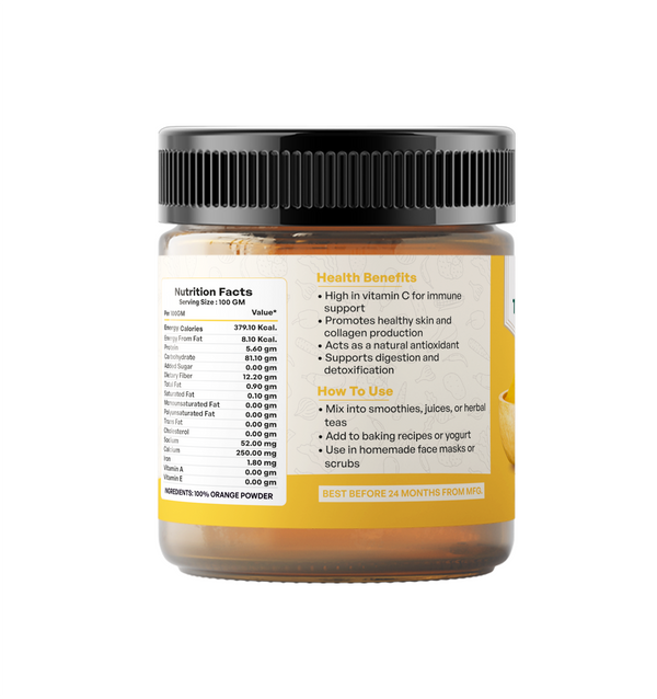 Orange Powder - Dehydrated