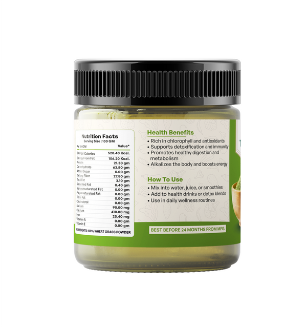 Wheat Grass Powder - Dehydrated