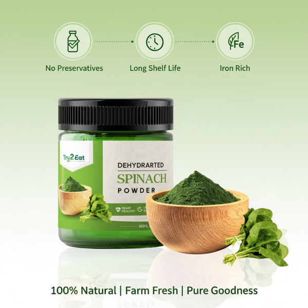Spinach Powder - Dehydrated