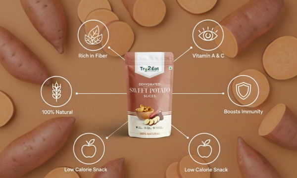 Sweet Potato Slice - Dehydrated
