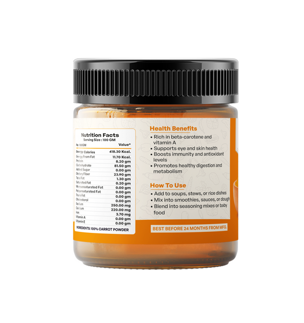 Carrot Powder - Dehydrated
