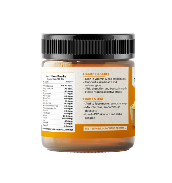 Orange Peel Powder - Dehydrated