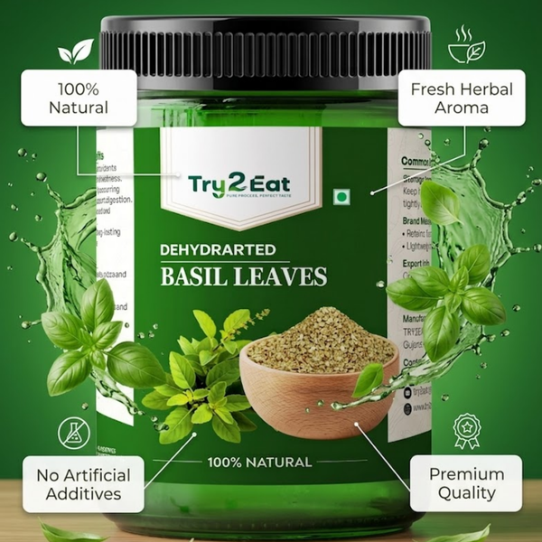 Basil Leaves - Dehydrated