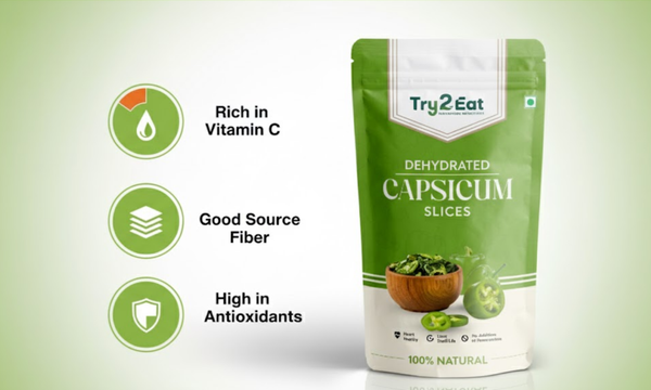 Capsicum Slice - Dehydrated