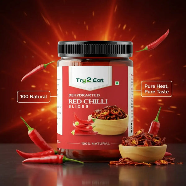 Red Chili Slice - Dehydrated