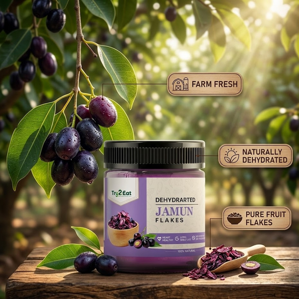 Jamun Flakes - Dehydrated