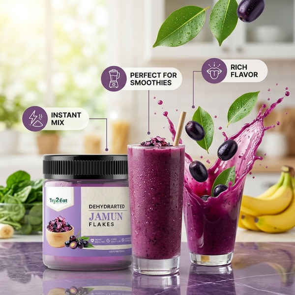 Jamun Flakes - Dehydrated