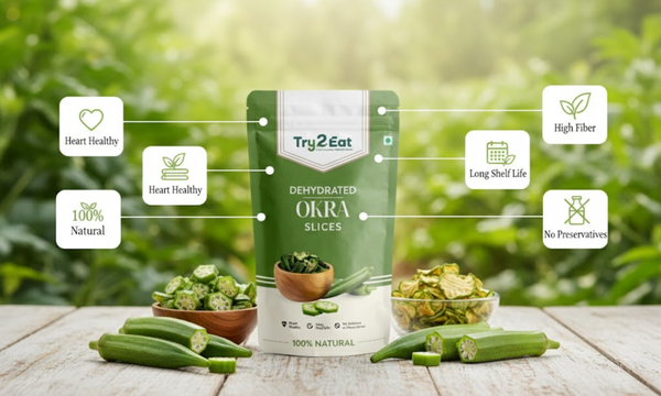 Okra Slice - Dehydrated
