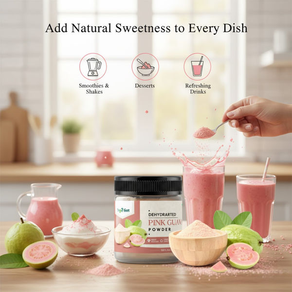 Pink Guava Powder - Dehydrated