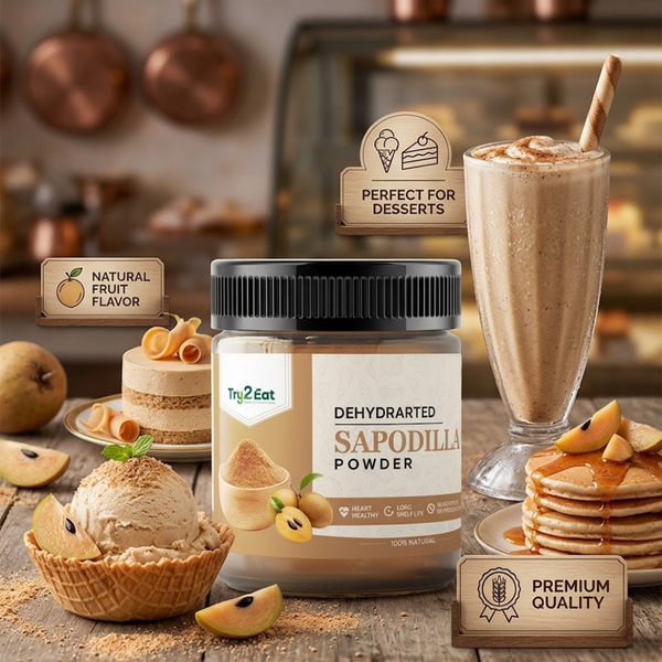 Sapodilla Powder - Dehydrated