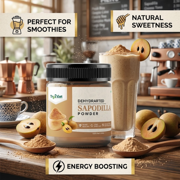 Sapodilla Powder - Dehydrated