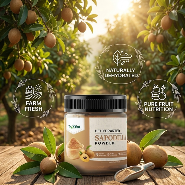 Sapodilla Powder - Dehydrated