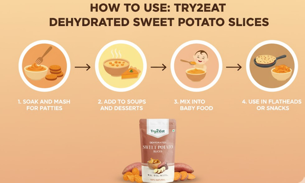 Sweet Potato Slice - Dehydrated