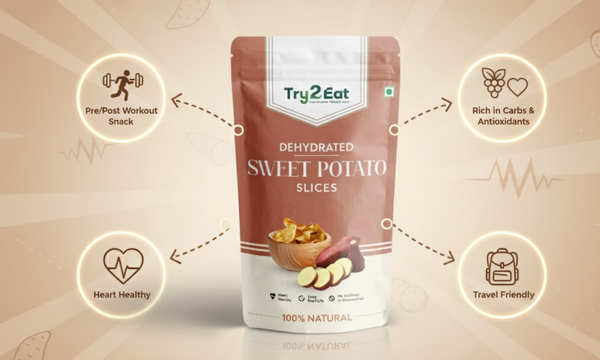 Sweet Potato Slice - Dehydrated