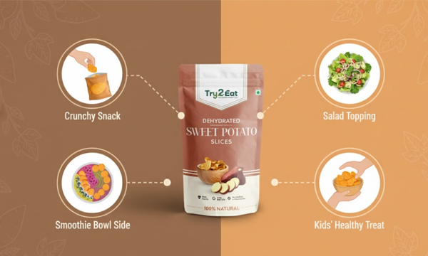 Sweet Potato Slice - Dehydrated